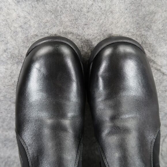 Easy Spirit Shoes Womens 6.5 Slip On Casual Moc Leather Black Comfort Work Walk - Picture 7 of 13